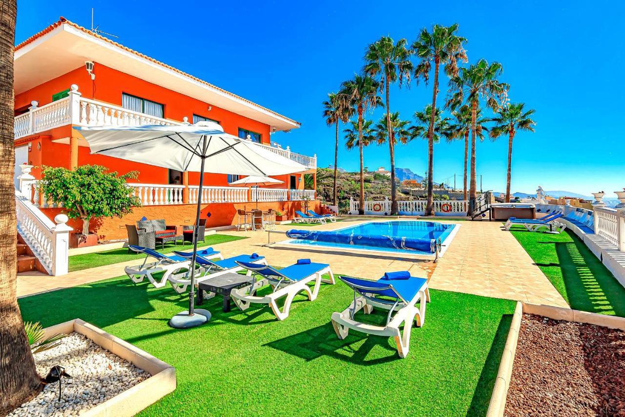 Villa Raquel With Private Pool And Sea View Los Menores Exteriér fotografie
