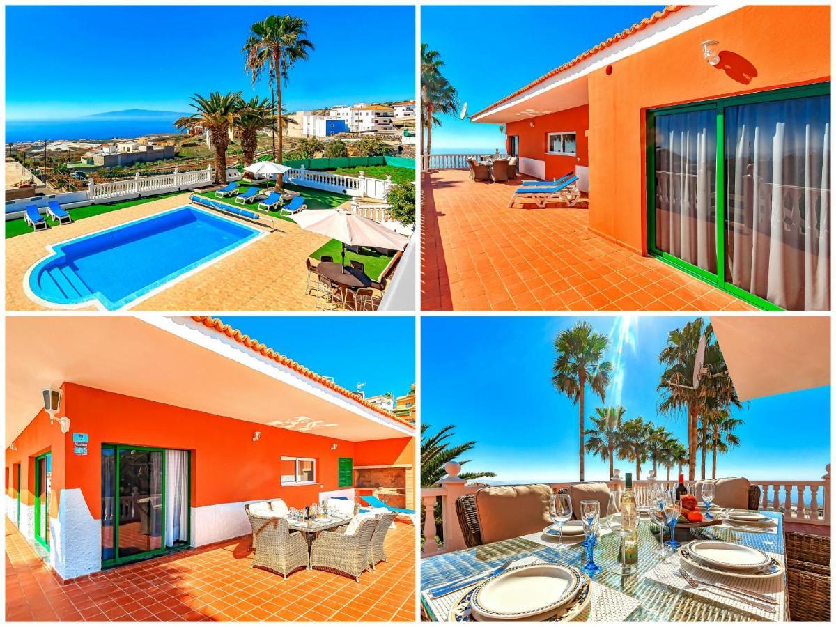 Villa Raquel With Private Pool And Sea View Los Menores Exteriér fotografie