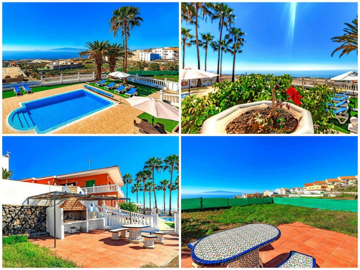 Villa Raquel With Private Pool And Sea View Los Menores Exteriér fotografie