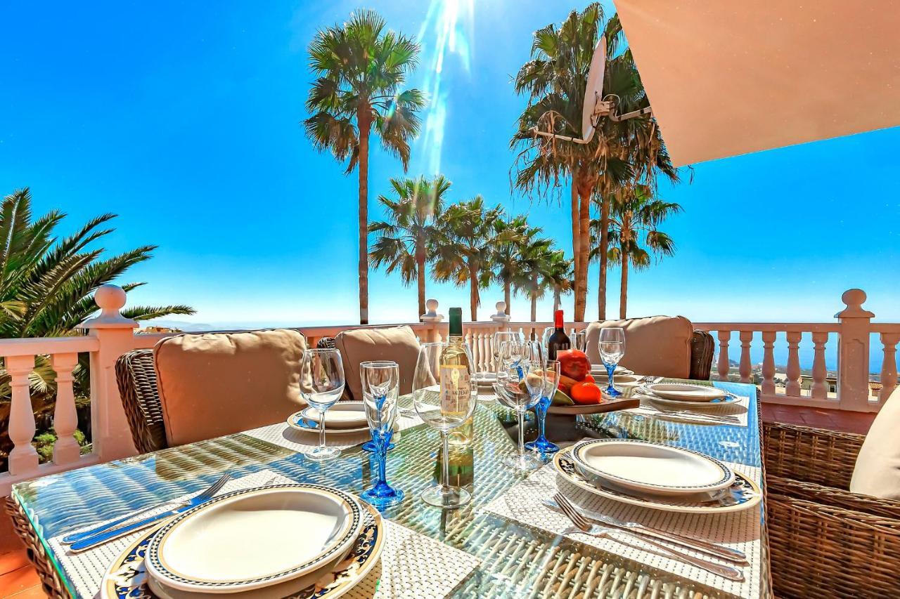 Villa Raquel With Private Pool And Sea View Los Menores Exteriér fotografie