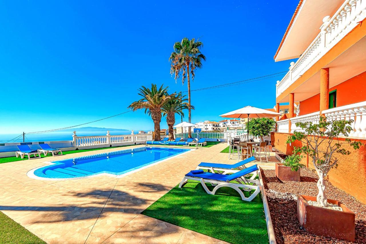 Villa Raquel With Private Pool And Sea View Los Menores Exteriér fotografie